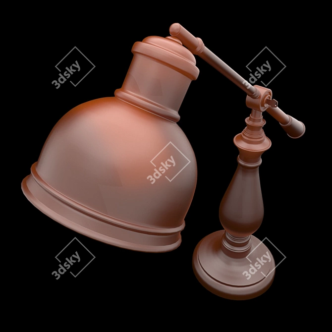Elegant 2014 Table Lamp 3D model image 2