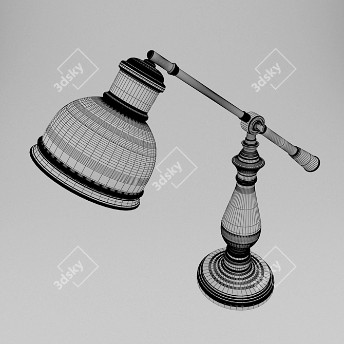 Elegant 2014 Table Lamp 3D model image 3