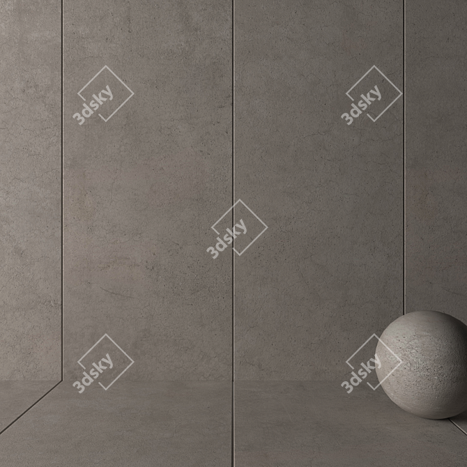 Multi-Texture HD Wall and Floor Tiles 3D model image 2