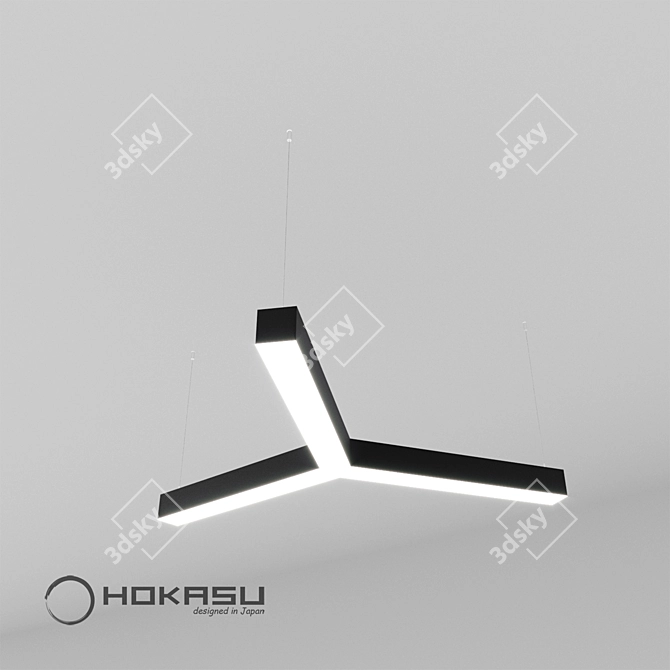 HOKASU Star Pendant Lights 3D model image 4