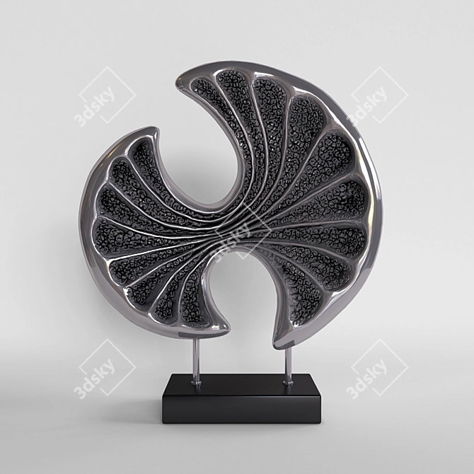 Contemporary Interior Sculpture 3D model image 1