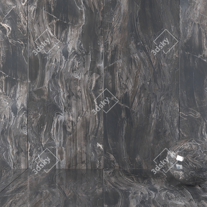 HD Multi-Texture Wall/Floor Tiles - 160 x 270 cm 3D model image 1