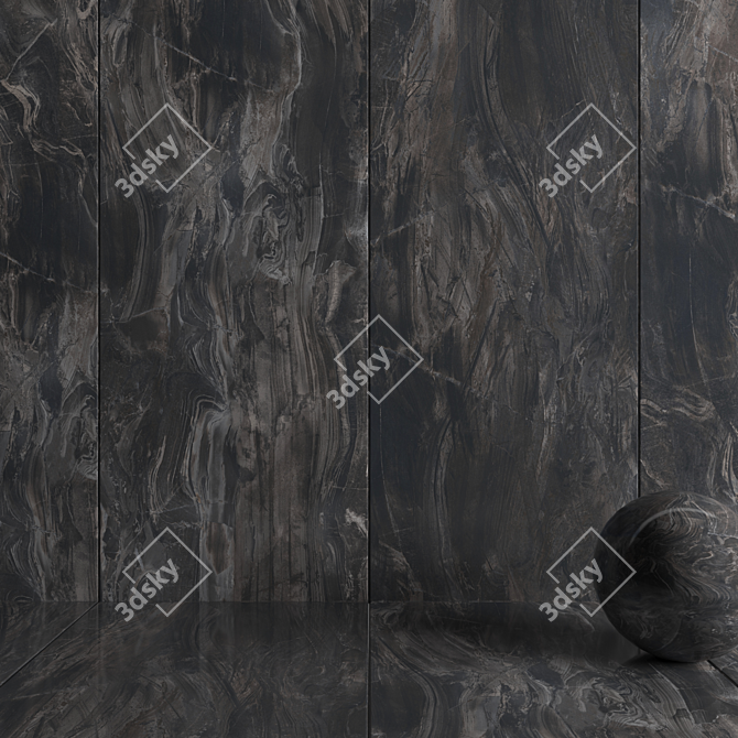HD Multi-Texture Wall/Floor Tiles - 160 x 270 cm 3D model image 3