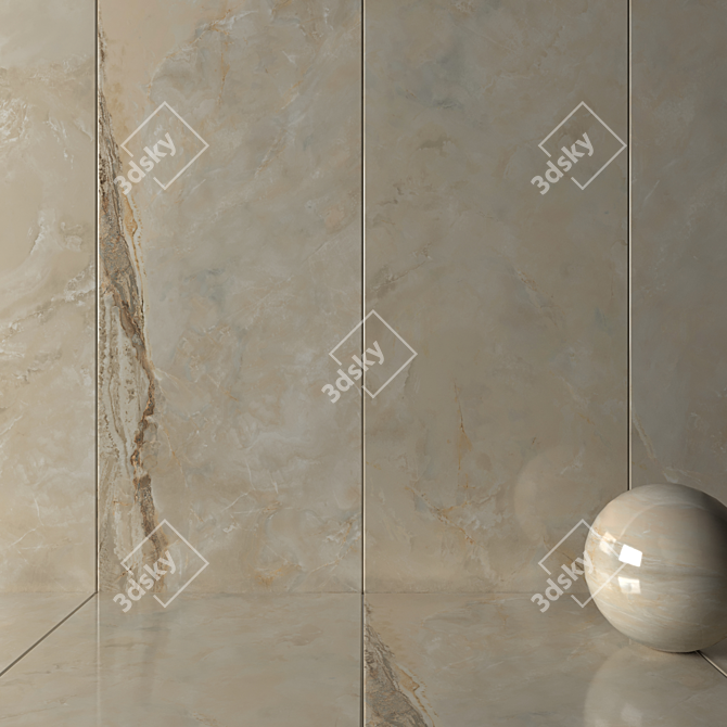 Multi-Texture HD Wall & Floor Tiles 3D model image 2