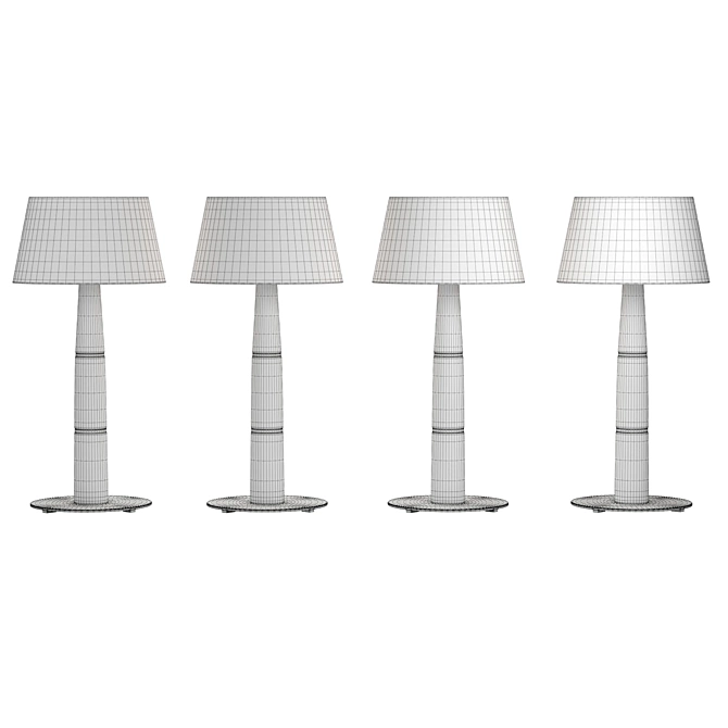 Sophisticated Dora Floor Lamp 3D model image 3