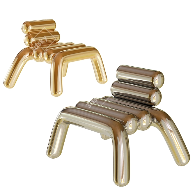 Steel Seat Supreme 3D model image 1