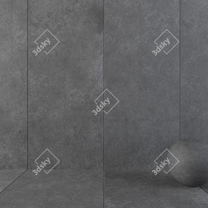 Multi-Texture HD Wall Tiles 3D model image 1