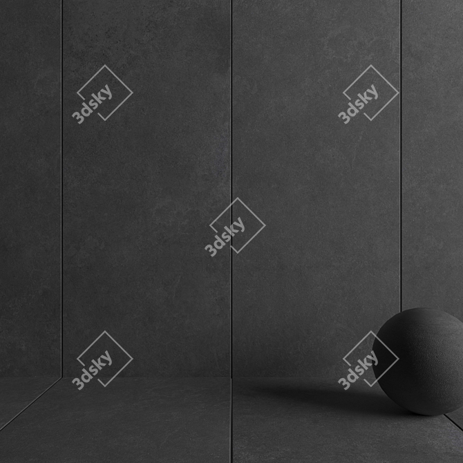 Multi-Texture HD Wall Tiles 3D model image 3