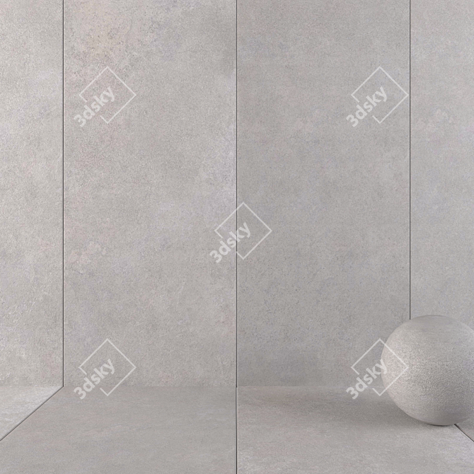 Multi-Texture HD Wall Tiles 3D model image 1