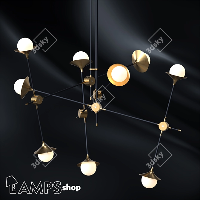 Bullarium Disc - Stunning Lighting Solution! 3D model image 1