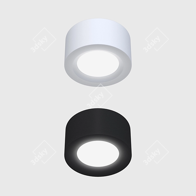 Elektrostandard DLR026 LED Ceiling Light 3D model image 1