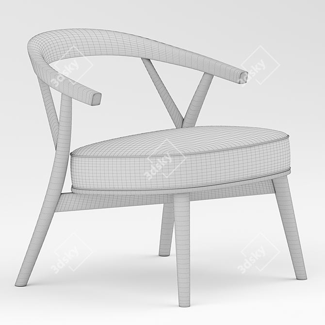 Cappellini Relax Light Chair 3D model image 3