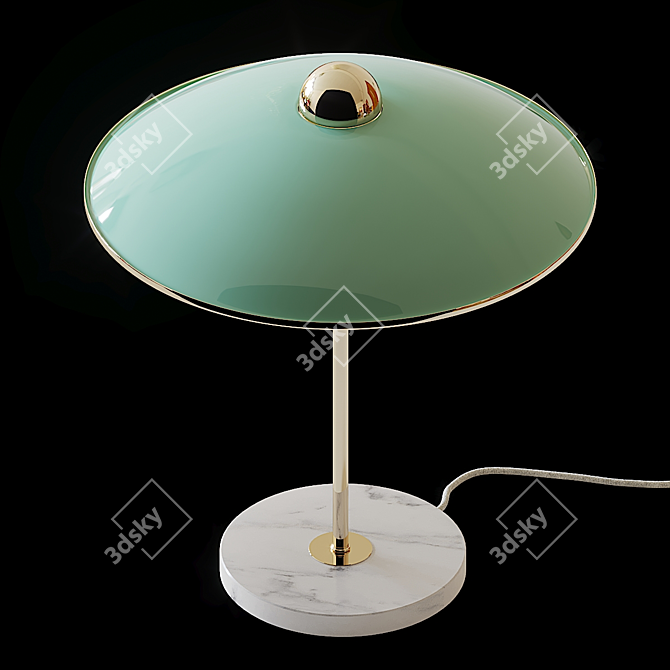 Title: Elegant Rosa Table Lamp 3D model image 2