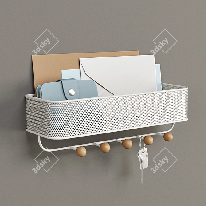 Umbra Estique Wall Shelf 3D model image 1