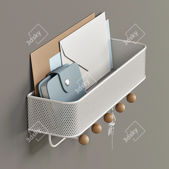 Umbra Estique Wall Shelf 3D model image 5