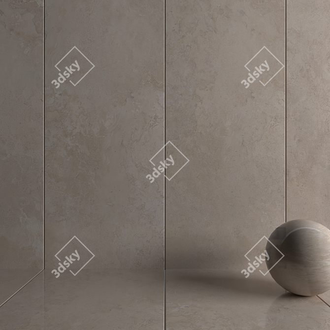 HD Multitexture Wall Tiles 33 3D model image 3