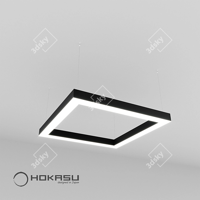 Dynamic LED Frame 3D model image 2