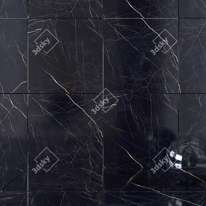 HD Multi-Texture Wall Tiles 3D model image 1