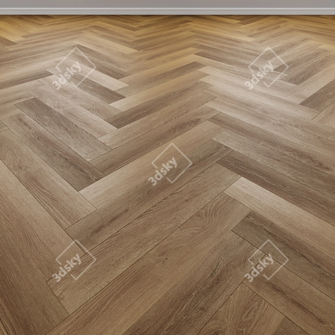 Vinilam Classic Oak Parquet 3D model image 1