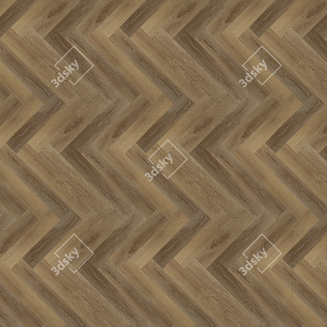 Vinilam Classic Oak Parquet 3D model image 2