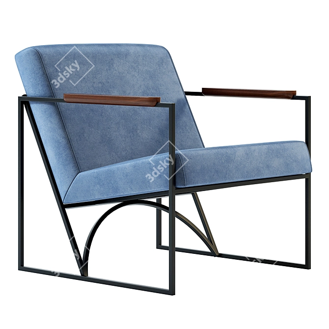 Tate Modern Lounge Chair 3D model image 1