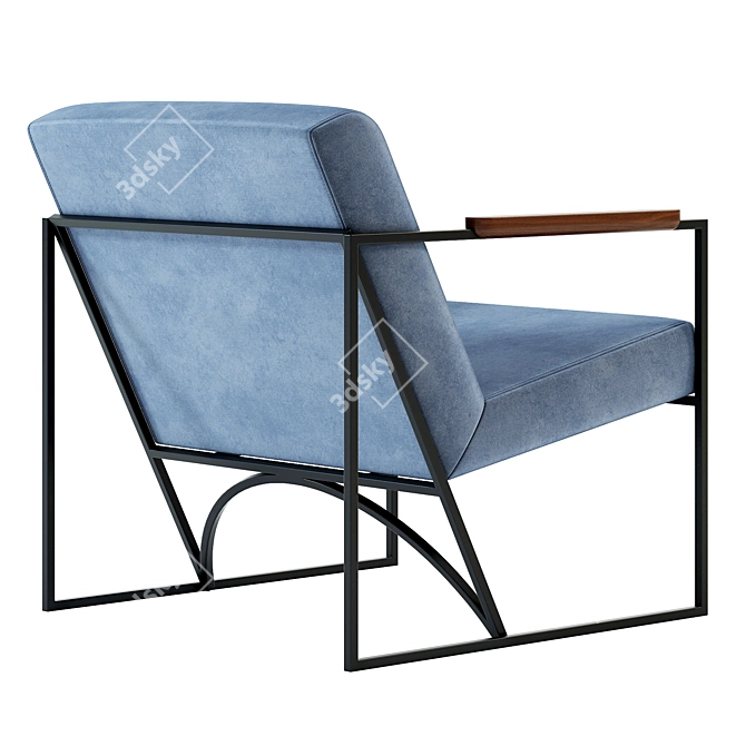 Tate Modern Lounge Chair 3D model image 2