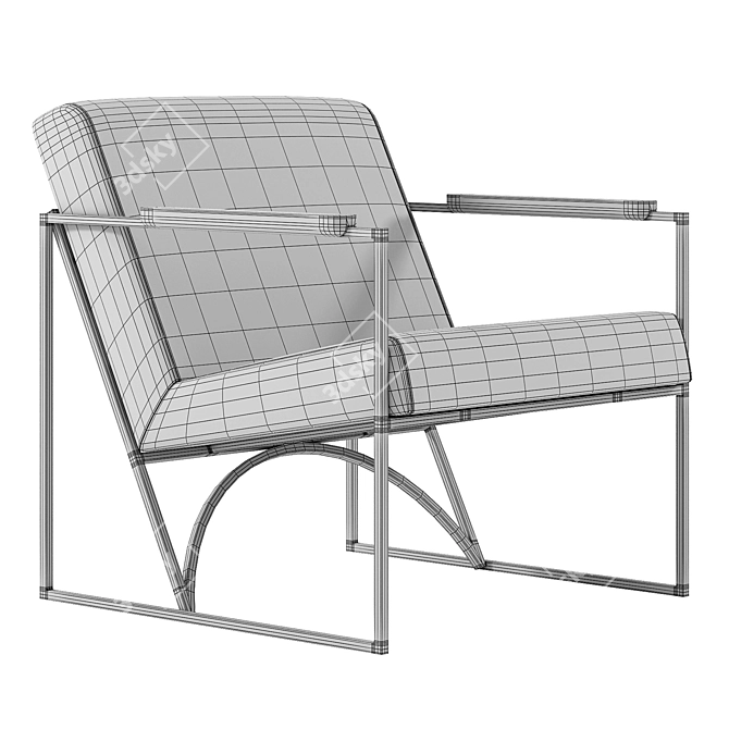 Tate Modern Lounge Chair 3D model image 3