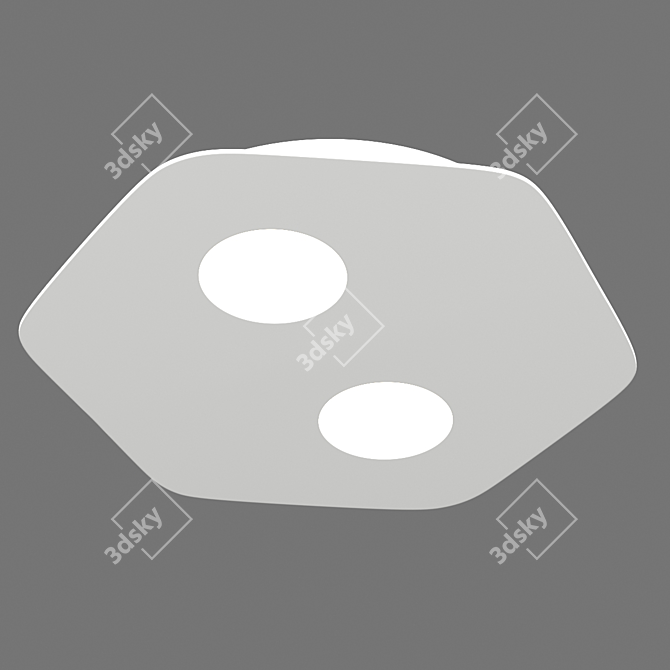 OM Mantra AREA Ceiling Light 6643 3D model image 1