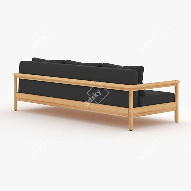 Outdoor Elegance: Sofa Bali 3D model image 2