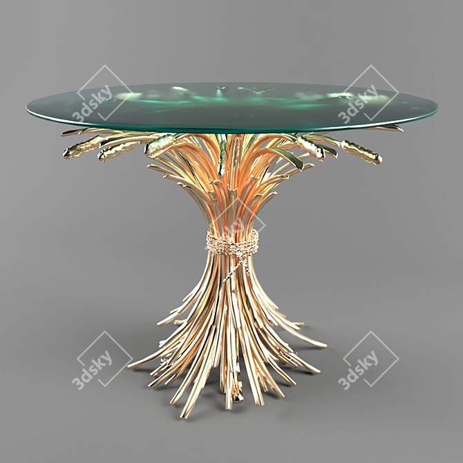 Elegant Eichholtz Bonheur Side Table 3D model image 1