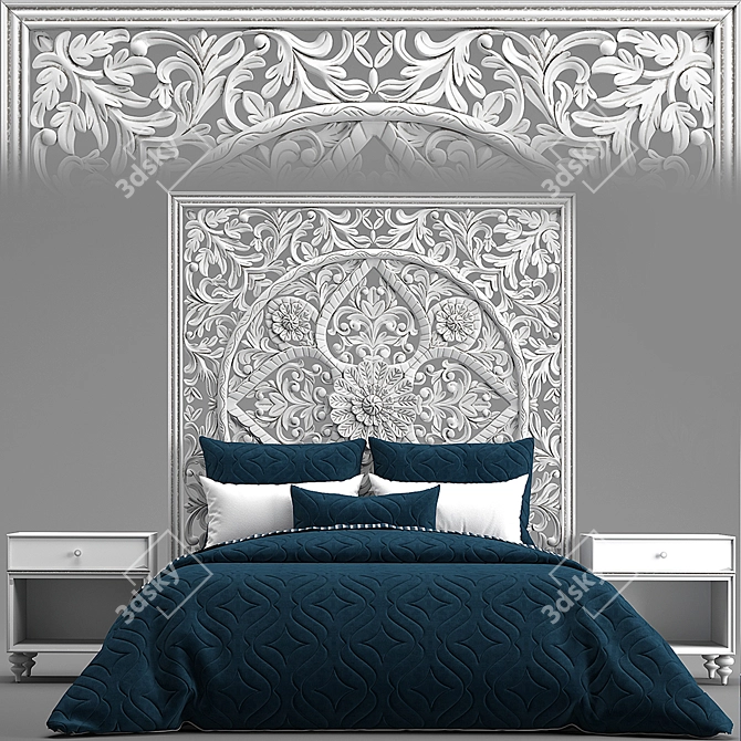 Idyllic Dream RH Bed 3D model image 1