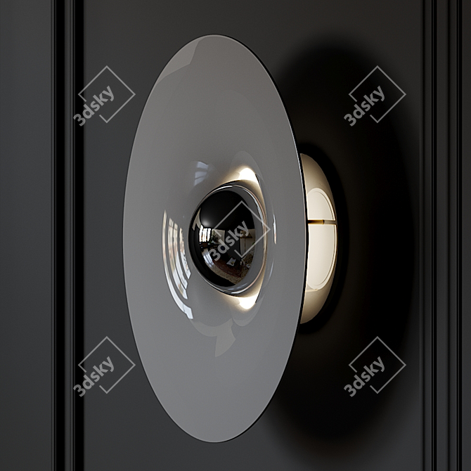 Elegant Pommer Wall Sconce | Modern Design by MFCDYC 3D model image 1