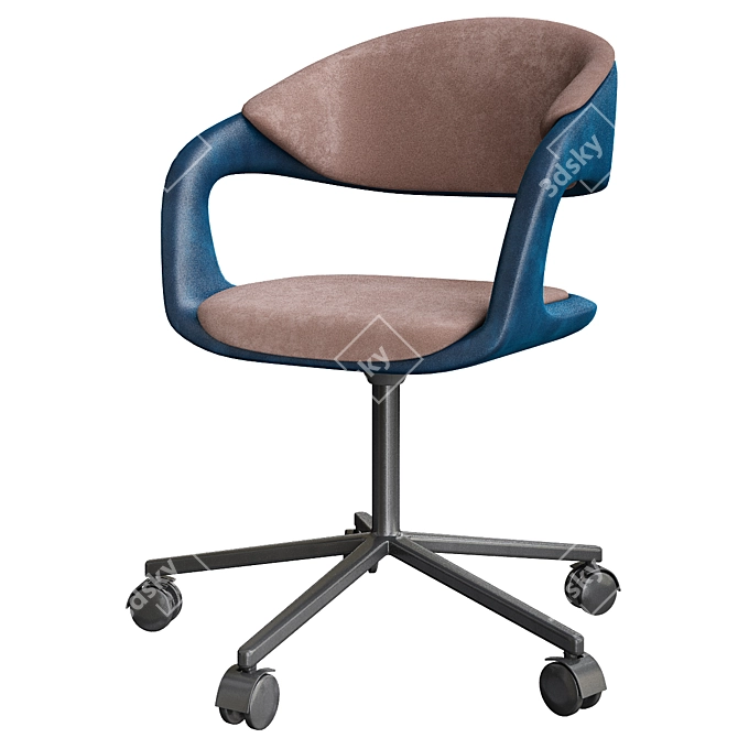 Sleek Lox Chair: Modern Elegance 3D model image 1