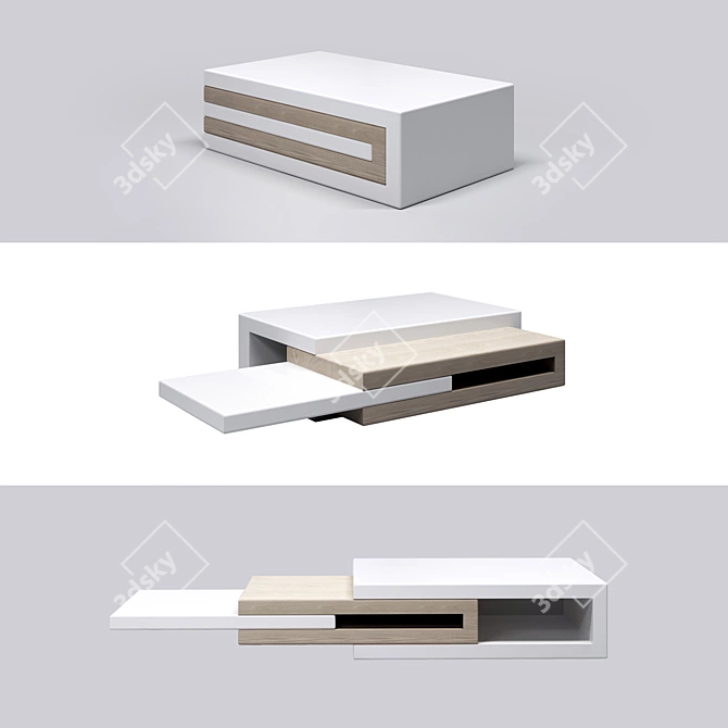 Multi-Format 3D Table Pack 3D model image 1