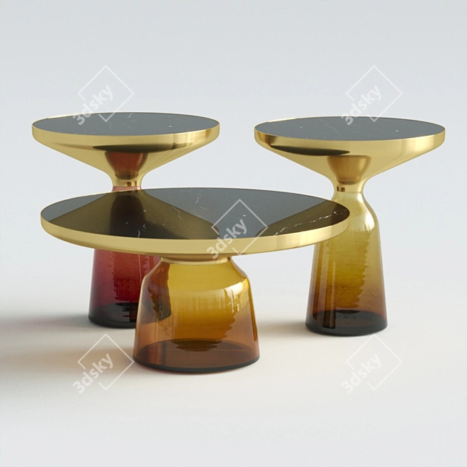 Sebastian Herkner Bell Table 3D model image 1