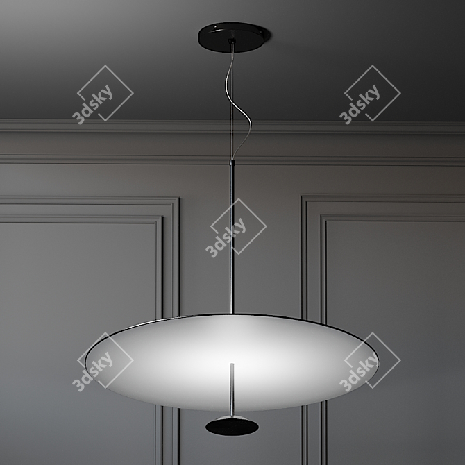 Golden Dot 801 Ceiling Light 3D model image 2