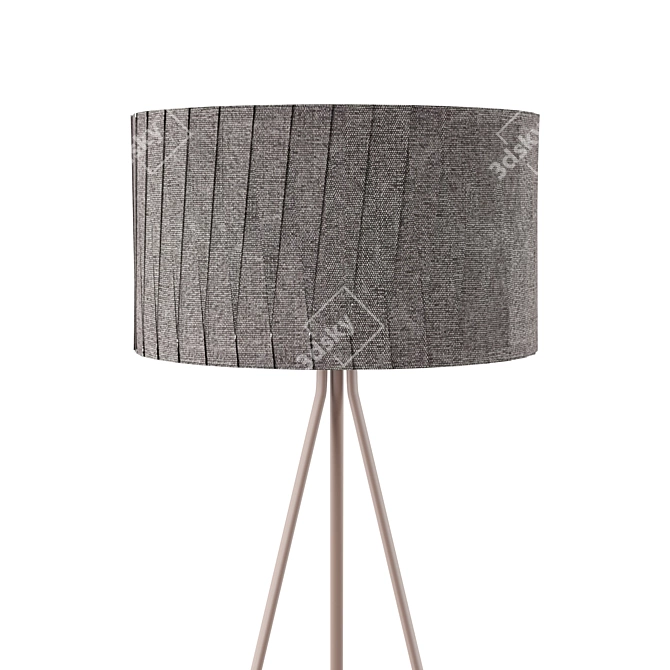 Modern Estiluz Twili Floor Lamp 3D model image 2