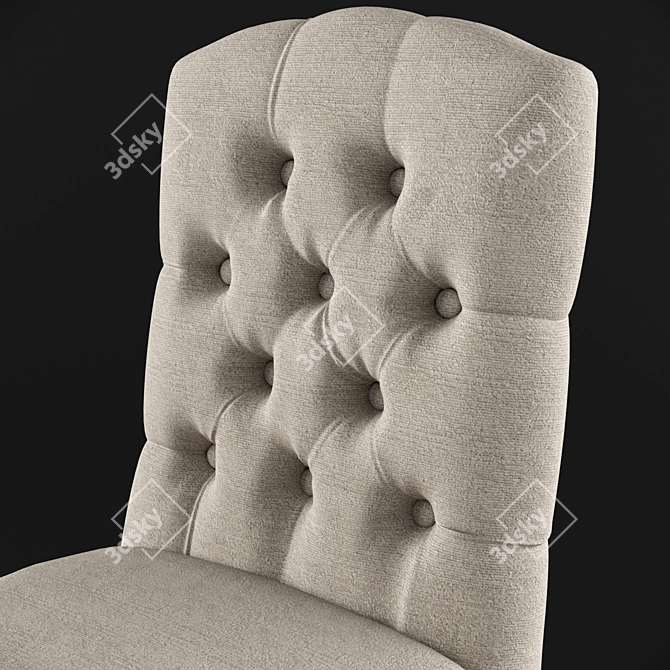 Dialma Brown Chair DB001477 3D model image 2