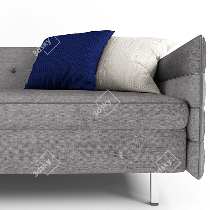 Modern and Comfy Jaey Sofa 3D model image 2