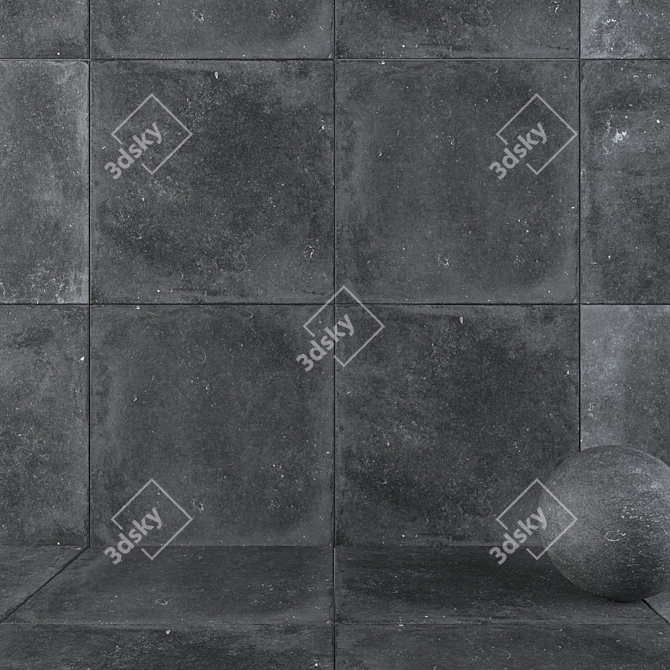 Multi-Texture HD Wall Tiles 3D model image 1