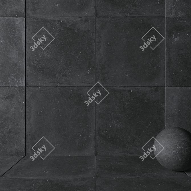 Multi-Texture HD Wall Tiles 3D model image 2