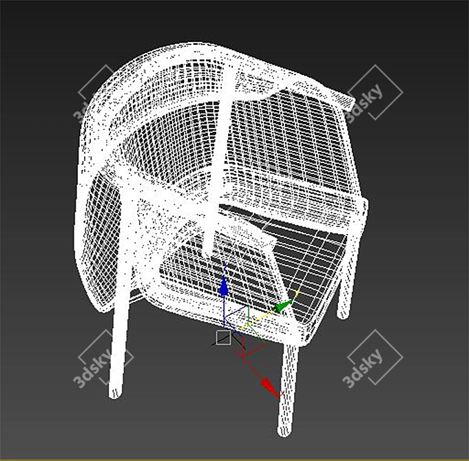 Archive Files MAX_2016 Chair 3D model image 3