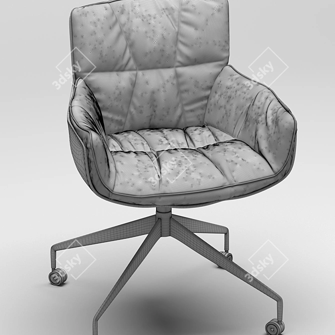 Husk Chairs: Contemporary Design by Patricia Urquiola 3D model image 3