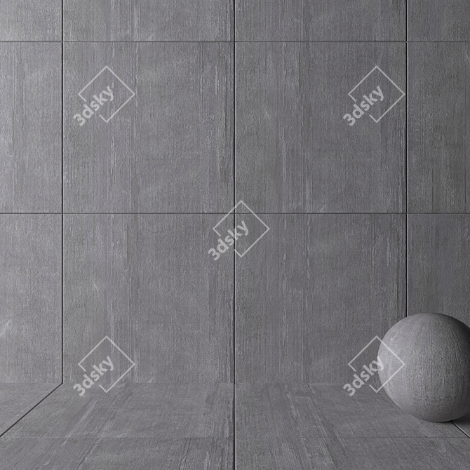 Multi-Texture HD Wall Tiles 3D model image 2