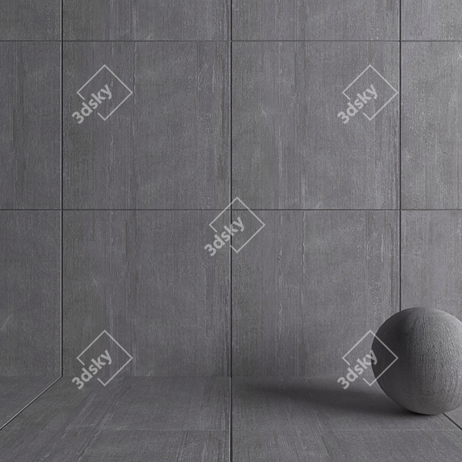 Multi-Texture HD Wall Tiles 3D model image 3