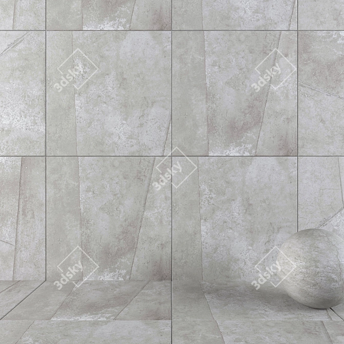 Multitexture HD Wall Tiles 3D model image 1