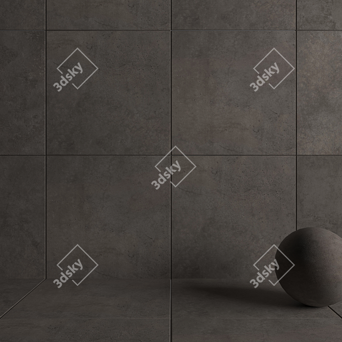 HD Multi-Texture Wall/Floor Tiles 3D model image 3