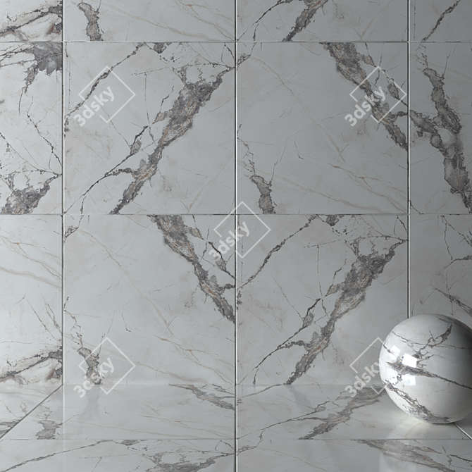 Multitexture HD Wall Tiles 69 3D model image 2