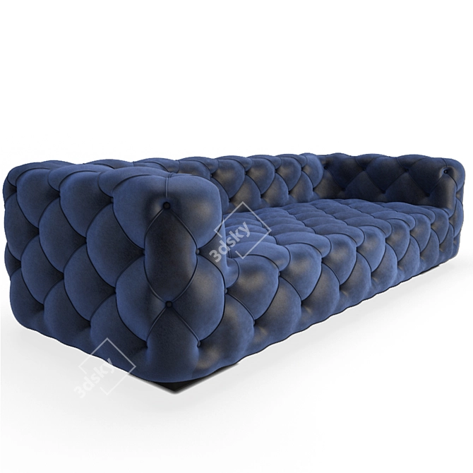 Modern Leyton Sofa: Sleek Design, Premium Quality 3D model image 1