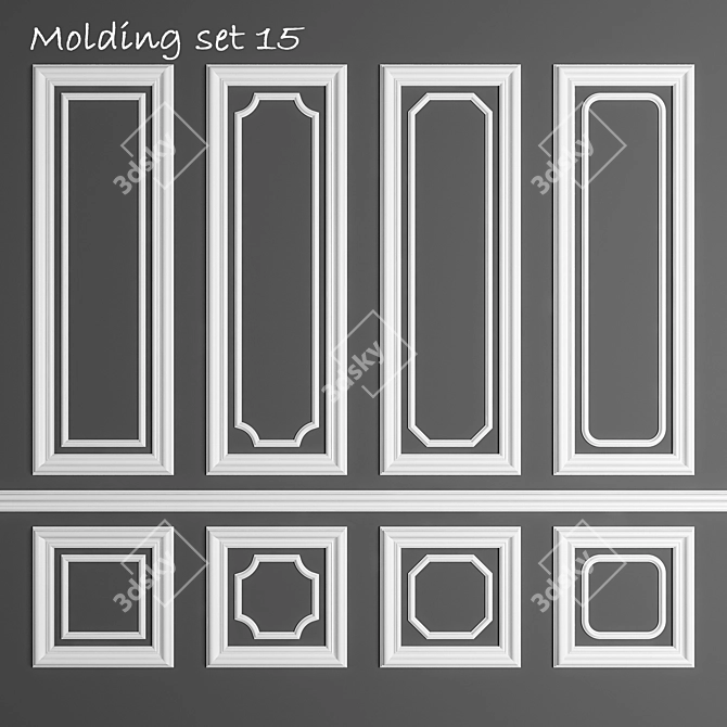 3D Molding Render Files 3D model image 1